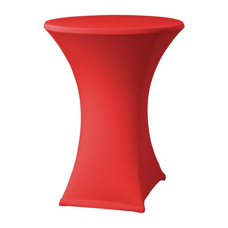 Nappe table haute Samba - rouge